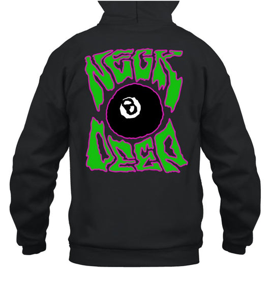 Neck Deep Generic Pop Punk 8 Ball Unisex Hoodie