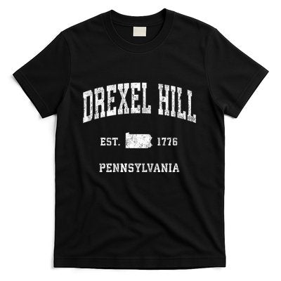 Drexel Hill Pennsylvania Pa Vintage Athletic Sports T-Shirt