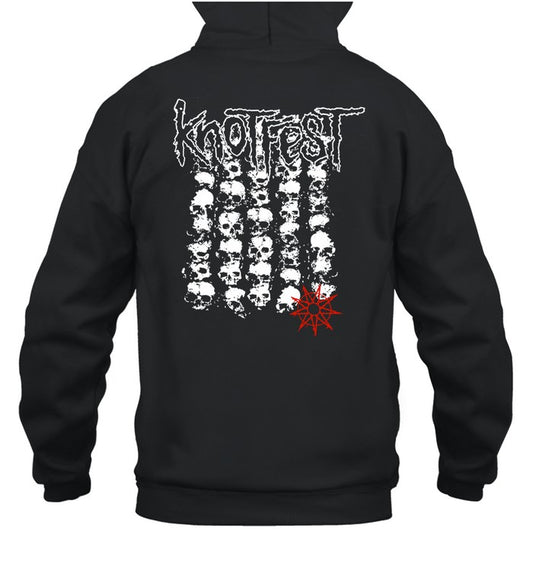 Knotfest Stacked Ending Unisex Hoodie