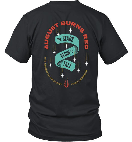August Burns Red Stars Begin To Fall Black T-Shirt