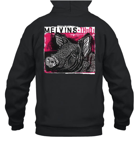 Melvins Thud Black Unisex Hoodie