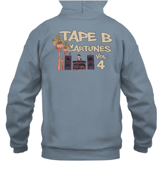 Tape B CarTunes Vol 4 Unisex Hoodie