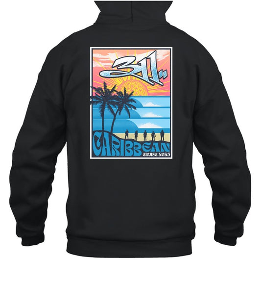 311 Caribbean Cruise 2025 Unisex Hoodie