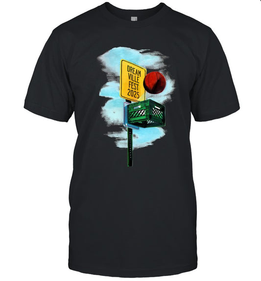 Dreamville Fest 25 Crate Black Hot Shirt
