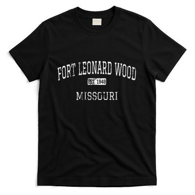 Fort Leonard Wood Missouri Mo Vintage T-Shirt