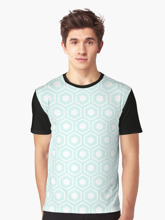 Geometric Pattern Retro Vintage Elegant Graphic 50s 60s 70s 80s Graphic T-Shirt Style011