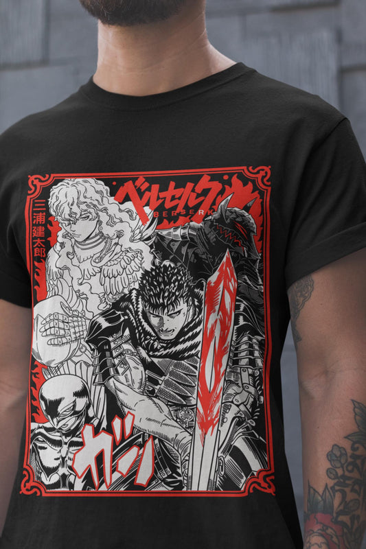 Anime Vintage Special Unisex T-shirt, Anime Manga Shirt,Br & Serk Anime Shirt, Anime Lovers Shirt, Graphic Anime Tee, Manga Shirt