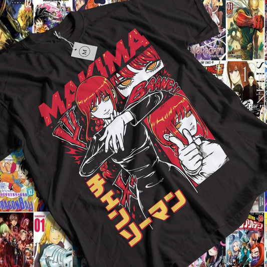 Limited Makima T Shirt - Vintage Retro Anime T Shirt - Vintage 90s T Shirt - Anime Manga Shirt - Gift For Otaku - Anime T Shirt