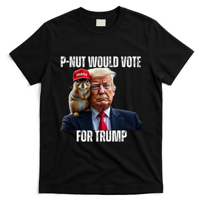Justice For P Nut The Squirrel Justice For Peanut Trump Vote T-Shirt