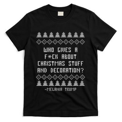 Melania Trump Tapes Anti Christmas Ugly Holiday Sweater T-Shirt