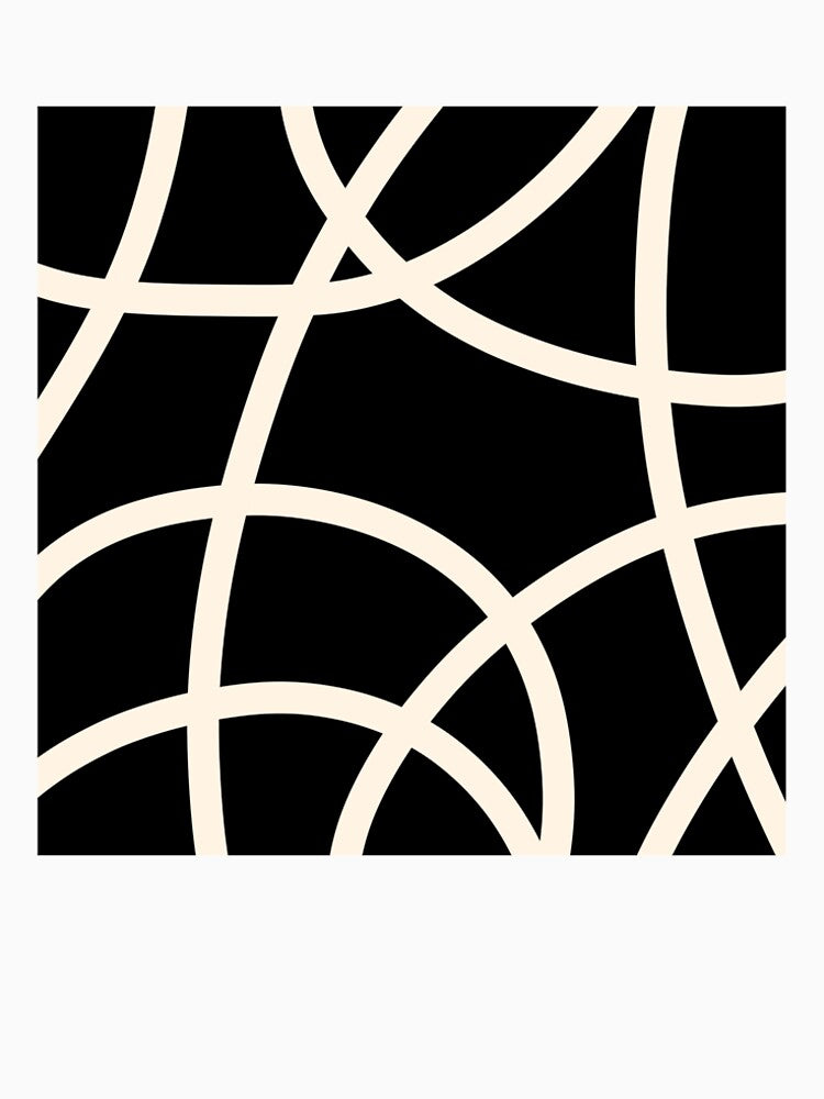 Black and White Modern Premium T-Shirt