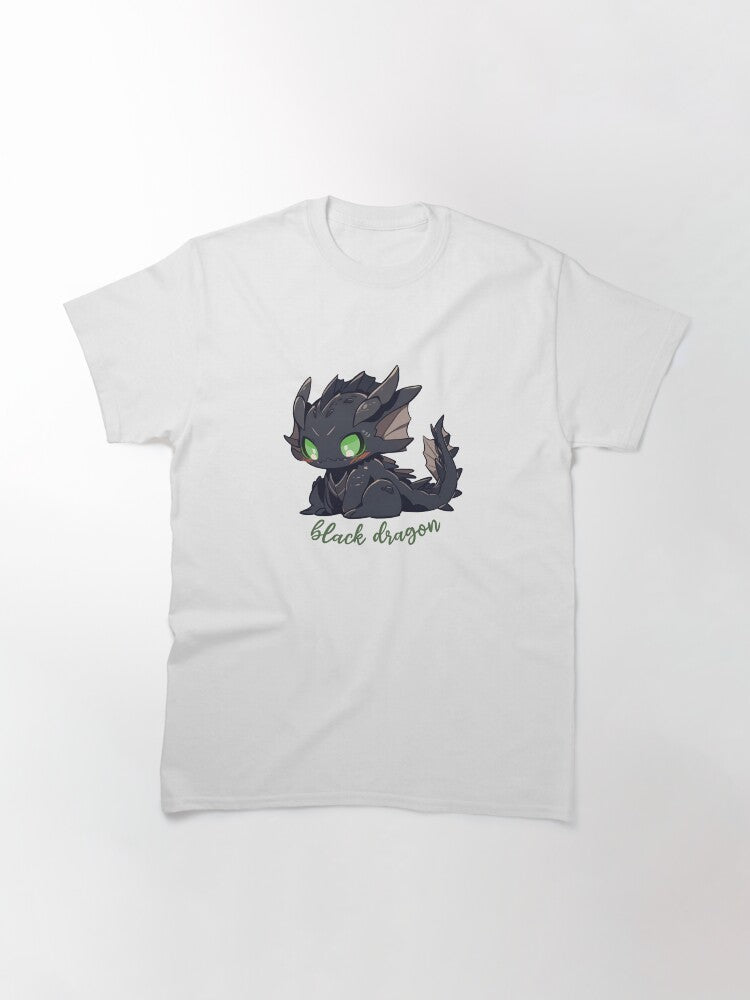 Black Dragon cuteAF Classic T-Shirt