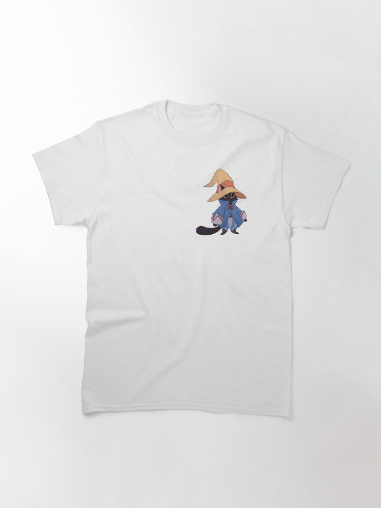 Cat Necromancer Nekomancer Kawaii black cat Goth cat Wizard Classic T-Shirt