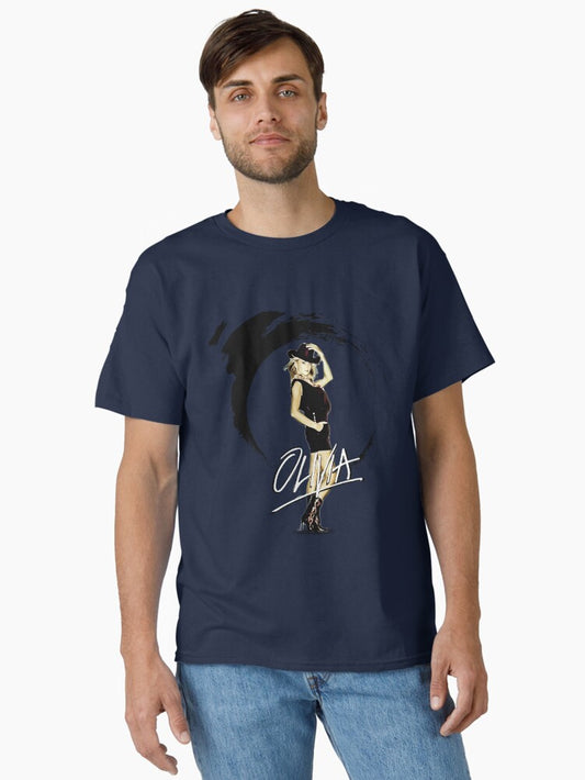 Gift Idea Olivia Newton Actress Businessman John Dancer Funny Gifts For Classic T-Shirt