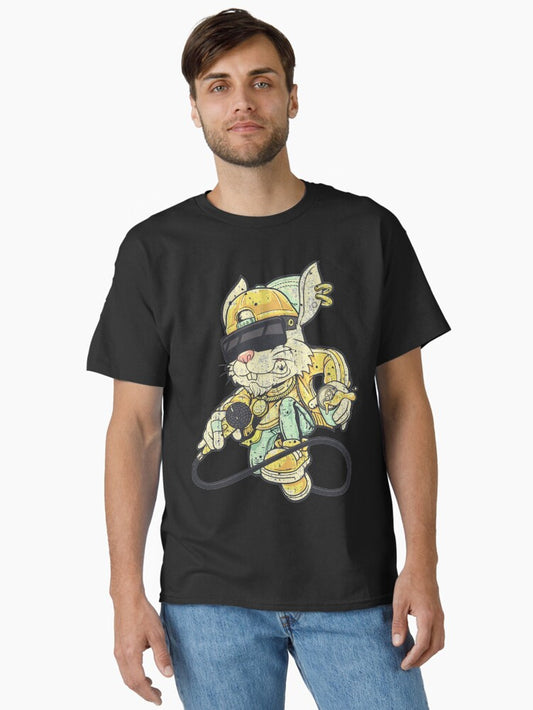 Vintage Graffiti Street Art Retro Design Classic T-Shirt Style004