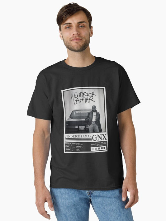 Kendrick Lamar GNX Album Vintage Classic T-Shirt Style002