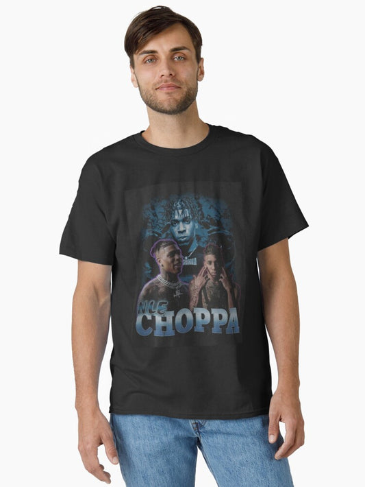 NLE Choppa Vintage Shirt-90s Retro Vintage Singger T-shirt Sweatshirt Hoodie-90's Album Shirt- Hip Hop Shirt-Gift For Him For her Classic T-Shirt