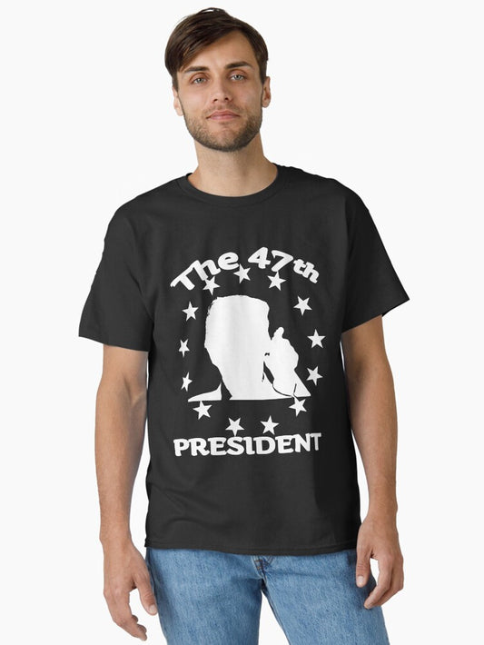 Trump - the 47th President of the United States Republican Party 2024 Classic T-Shirt Style001