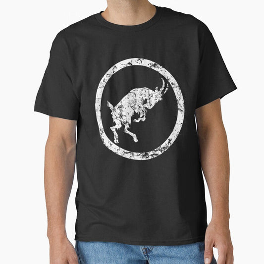 Black Phillip White Satanic Black Goat Classic T Shirt