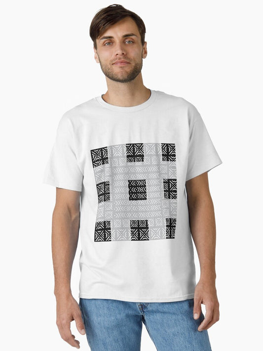 black color BOGOLAN graphic Classic T-Shirt