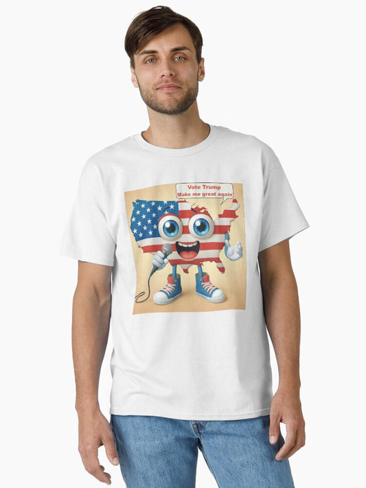 Trump 2024 American flag Classic T-Shirt