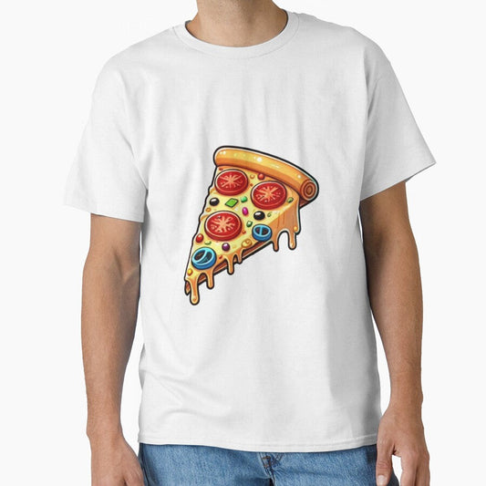 Cheesy Pizza Tee Classic T-Shirt