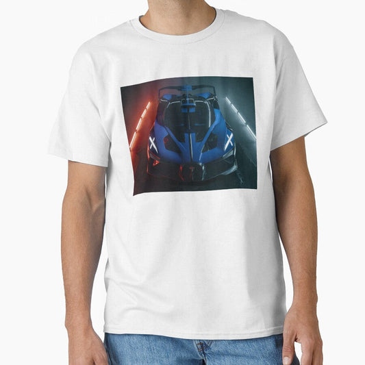 Blue Black Bugatti Bolide Photo Poster Ix Classic T Shirt
