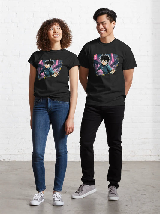 "Neo Tokyo Rush" Classic T-Shirt