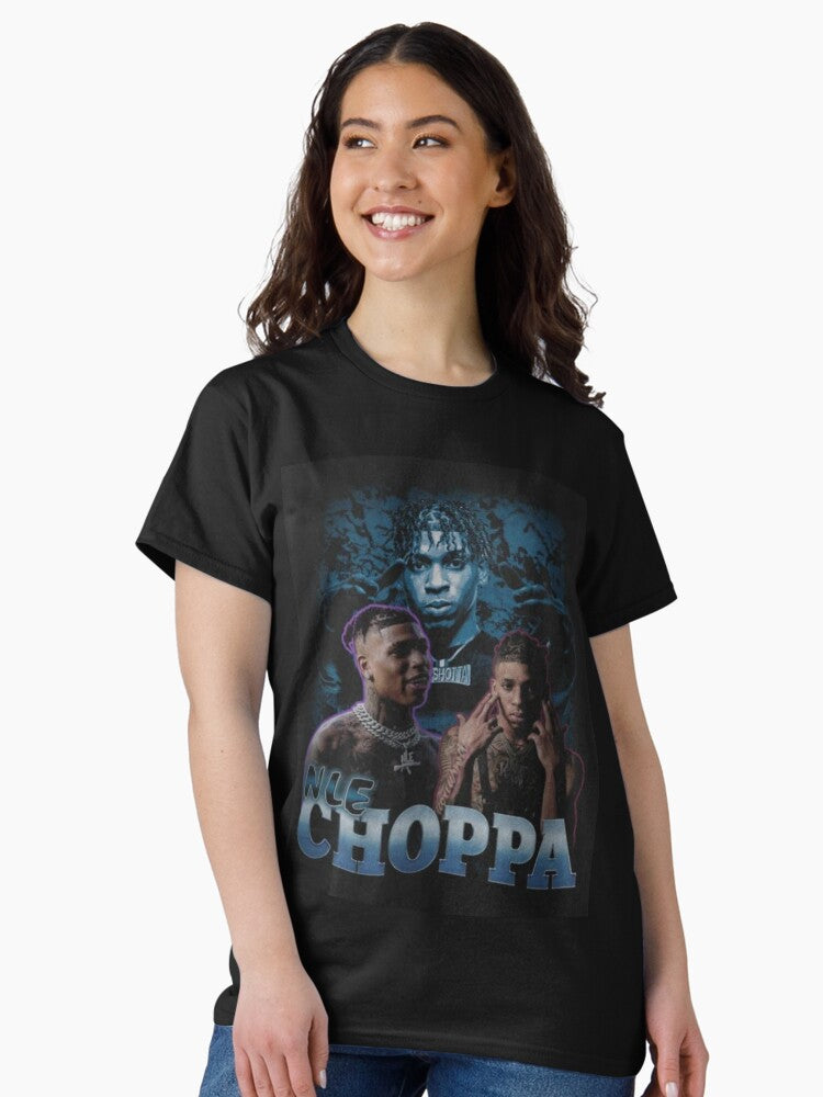 NLE Choppa Vintage Shirt-90s Retro Vintage Singger T-shirt Sweatshirt Hoodie-90's Album Shirt- Hip Hop Shirt-Gift For Him For her Classic T-Shirt