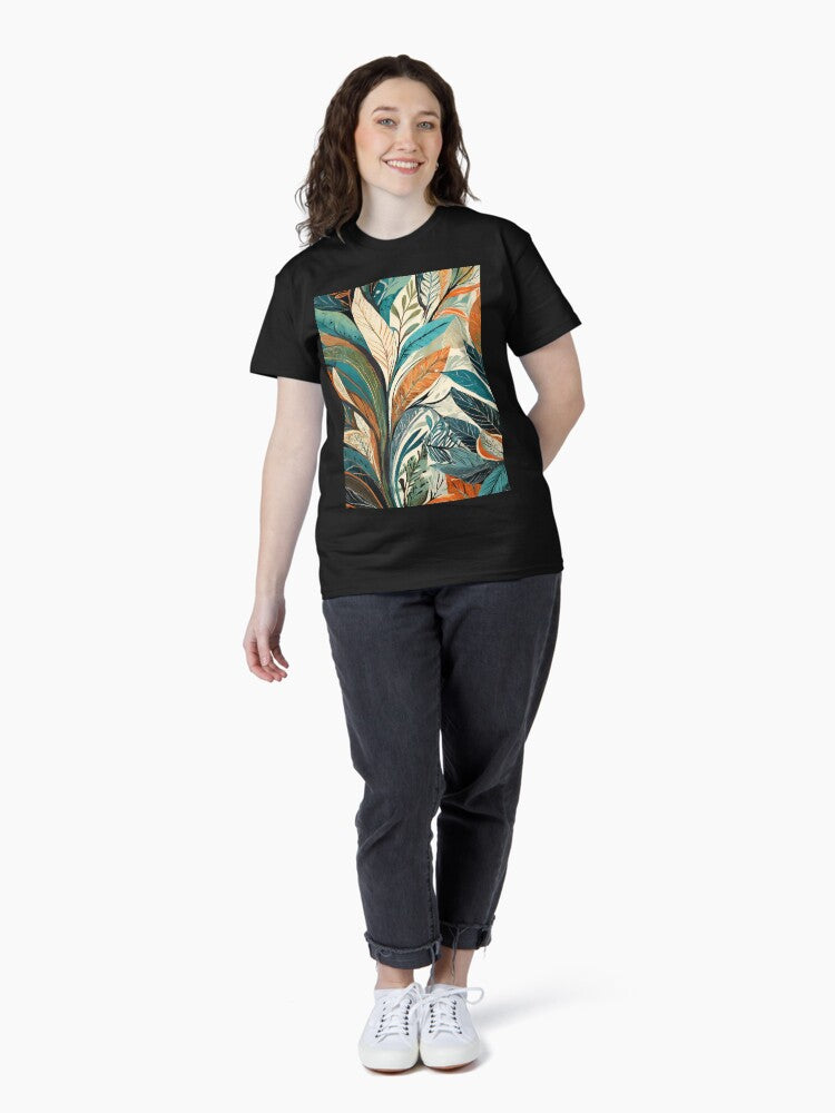 Vintage wallpaper design patterns Classic T-Shirt Style008