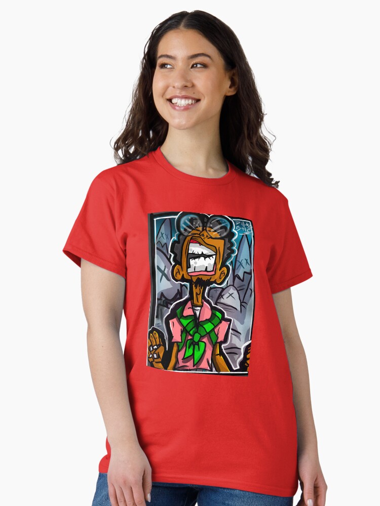Black men mental health, art, graphic, t shirt, hip hop, kings, black kingd Classic T-Shirt