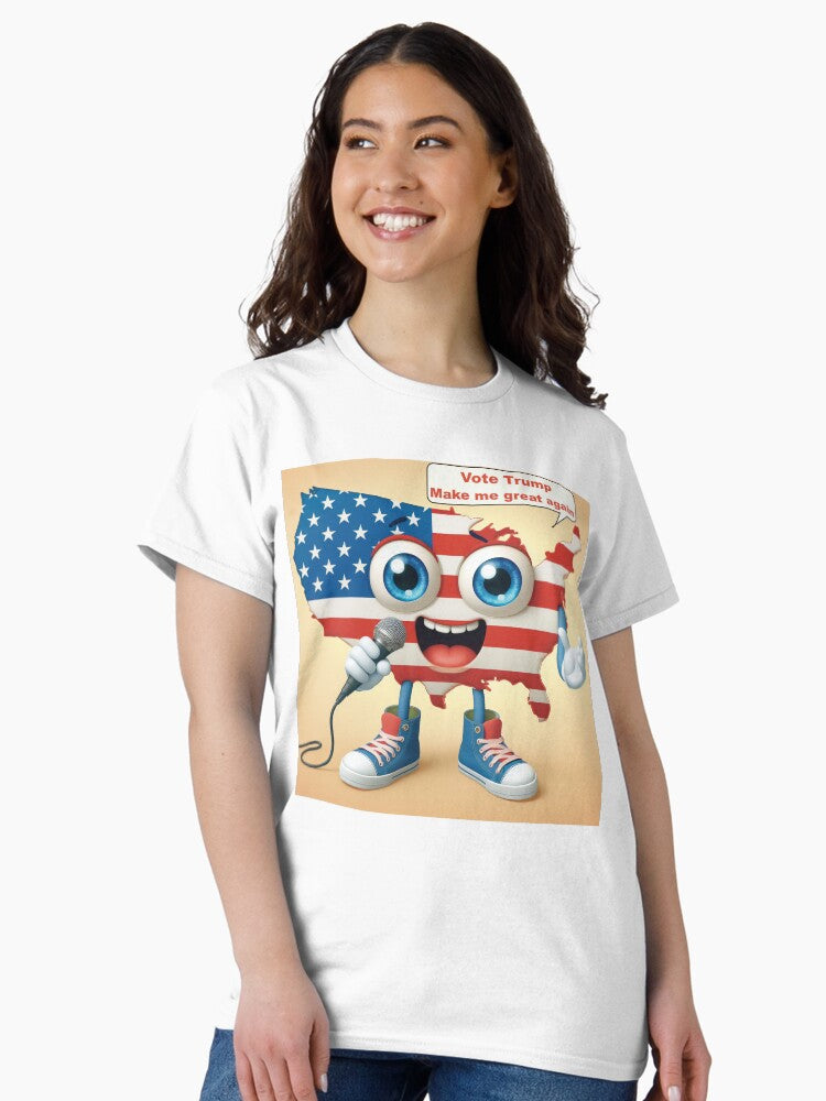 Trump 2024 American flag Classic T-Shirt