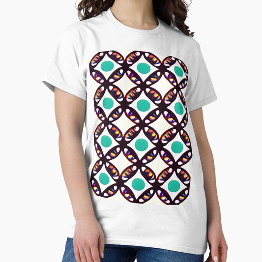Abstract Patten Design Classic Vintage Summer Classic T Shirt