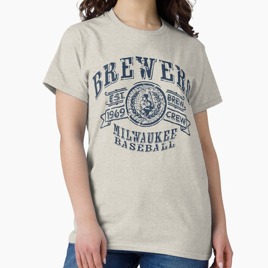 Brewers Vintage Baseball Classic T-Shirt