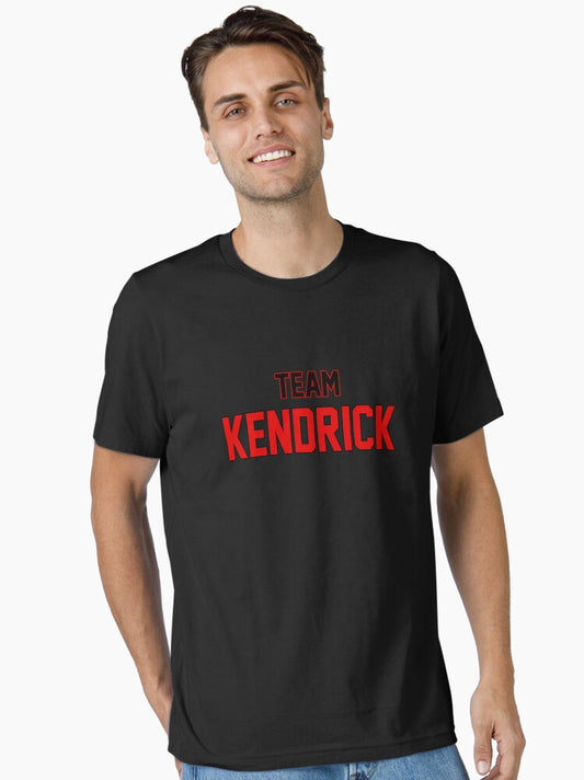 Team Kendrick - Red and Black Essential T-Shirt