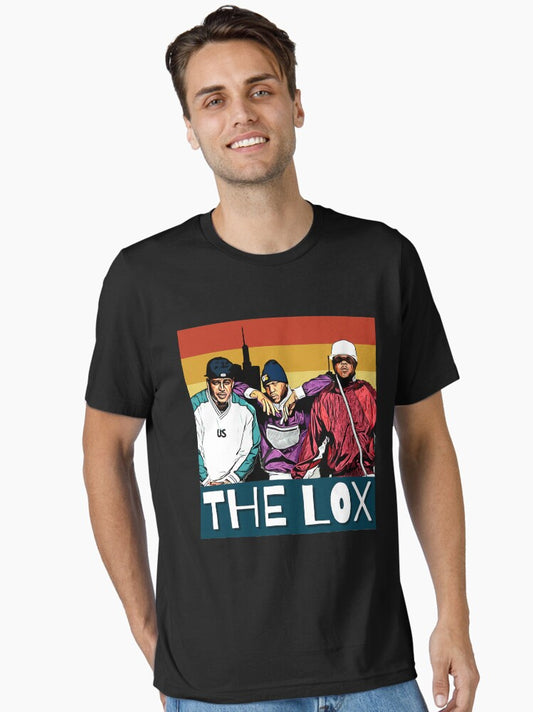 Idol Gifts Fot You Vintage Retro The Lox90s Hip Hop Rap Gift For Christmas Essential T-Shirt Style001