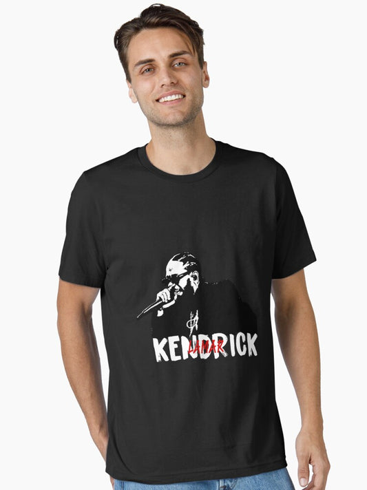 Kendrick lamar black whit Essential T-Shirt