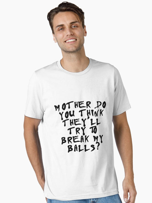 Lyrics - Pink Mother Floyd - Black Essential T-Shirt