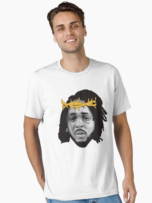 Black And White Rapper Head Essential T-Shirt