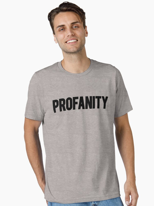 Profanity Shirt | Black Ink Essential T-Shirt