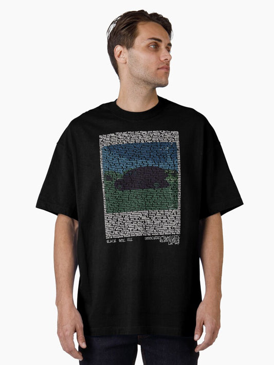 Black Boy Fly lyrics Oversized T-Shirt