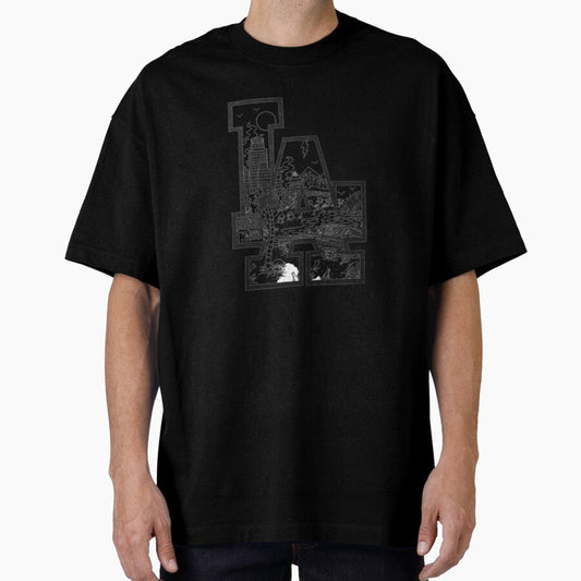 "Los Angeles" Oversized T-Shirt