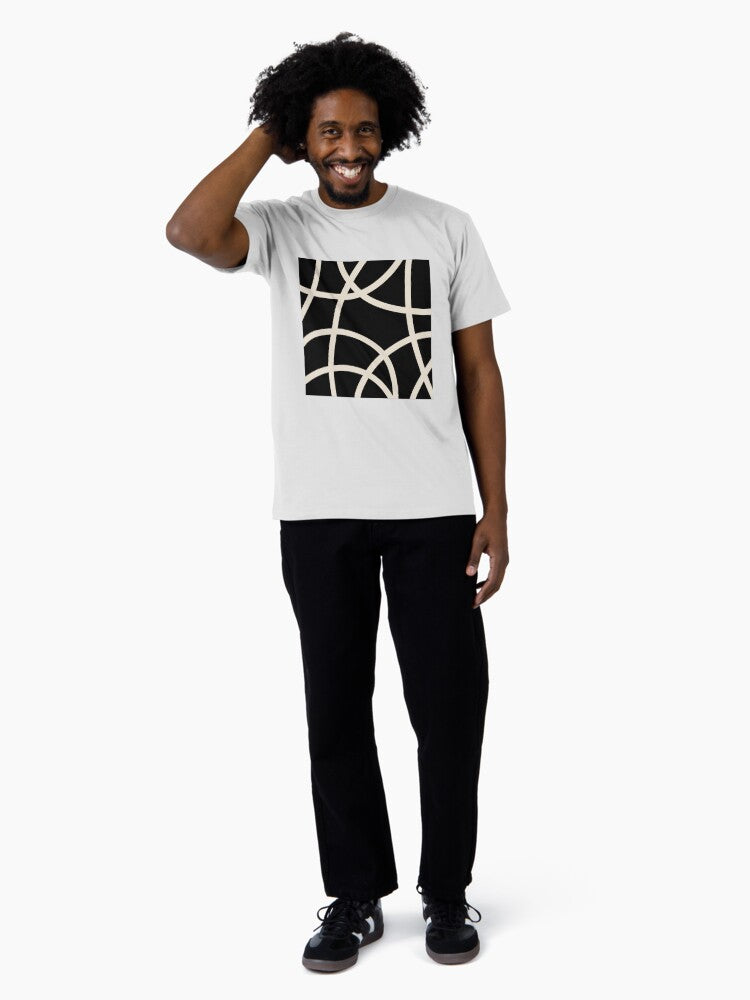 Black and White Modern Premium T-Shirt
