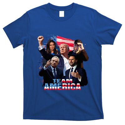 Team America Trump 45 47 Vance Kennedy Gabbard T-Shirt