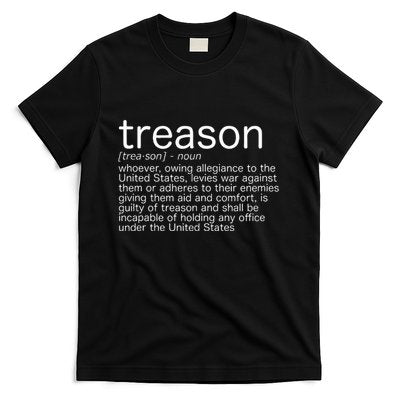 Treason Definition Anti Trump Treason T-Shirt