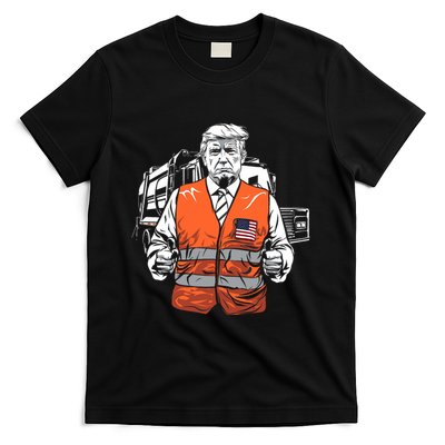 Trump Garbage Truck Vest T-Shirt