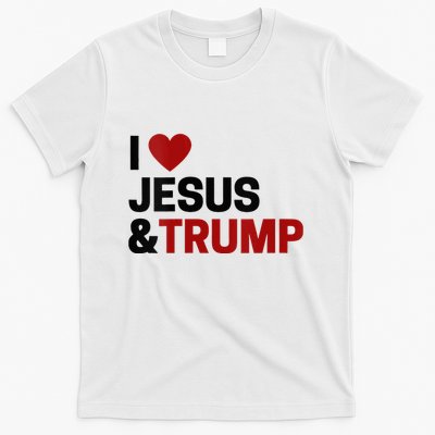 Trump Lover Gift I Love Jesus & Trump T-Shirt