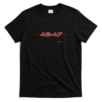 Trump Won 2024 Maga 45 47 Futuristic Team Trump T-Shirt