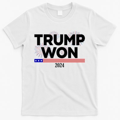 Trump Won 2024 Election 47th President T-Shirt