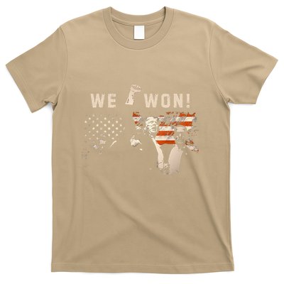 Trump We Won Wins Inauguration 47th Us President Election T-Shirt